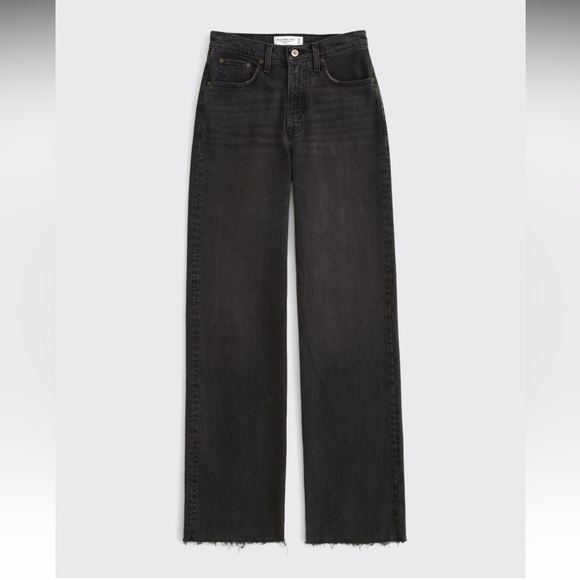 Abercrombie & Fitch, High Rise 90s Relaxed Jean - size 30 (10) extra long - Picture 6 of 14